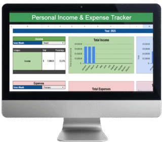 Personal Income & Expense Tracker (Google Sheet)
