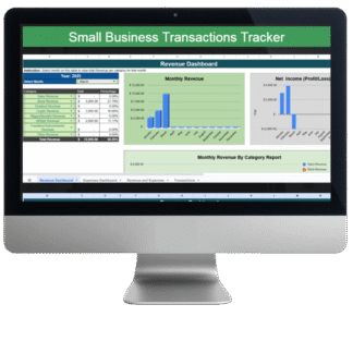 Small Business Transactions Tracker (Google Sheet)
