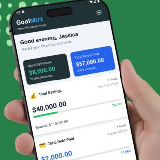 GoalMint APP - Finanical Goal Tracker